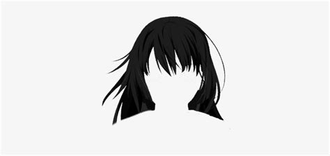 Black Anime Hair - Anime Transparent PNG - 480x480 - Free Download on ...