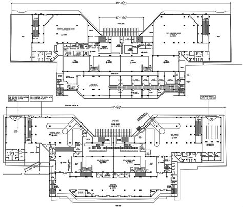 Airport Terminal Building Plan CAD File - Cadbull