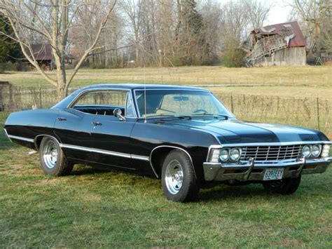 Black Impala 1967 Supernatural