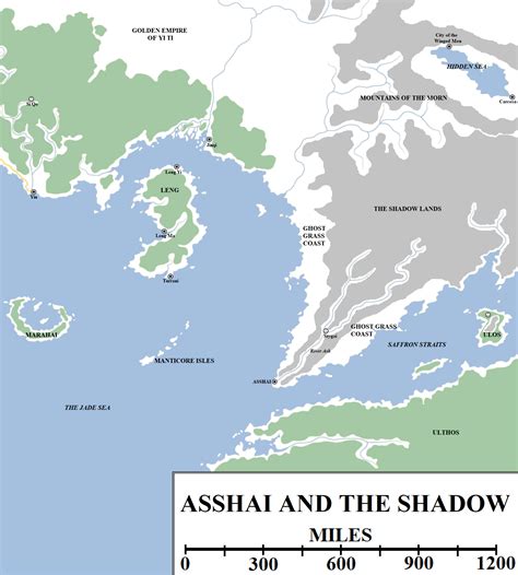 Map of Asshai & The Shadow. | Map, Imaginary maps, Mysteries of the world