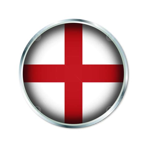 England Round Flag Design Vector, England, England Flag, England ...