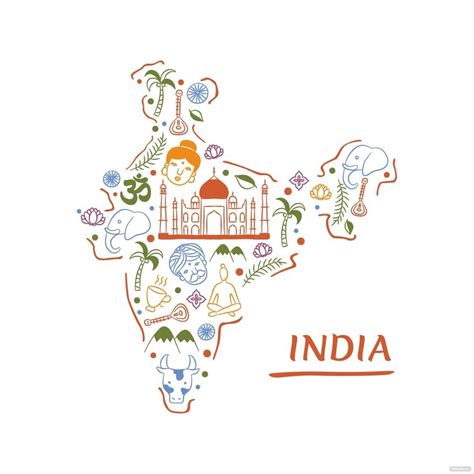 Share more than 148 india map creative drawing best - seven.edu.vn