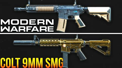 Modern Warfare: How To Make The Colt 9mm SMG - YouTube