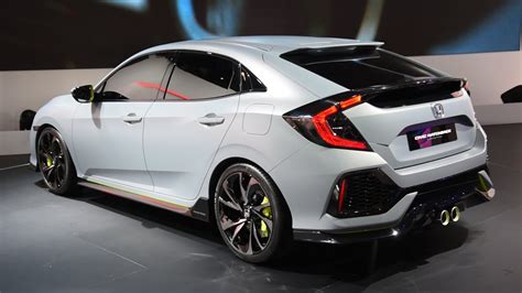 2017 Honda Civic Hatchback Prototype First Look - 2016 Geneva Motor ...