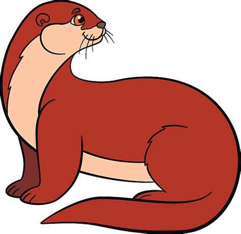 River Otter Clip Art, Vector Images & Illustrations - iStock