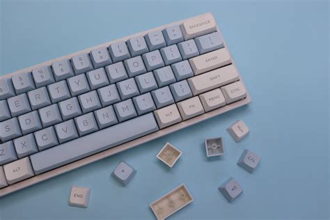 XVX Keyboard on Twitter: "XVX Blue in White Keycap Sets. 💦110 Keys PBT ...