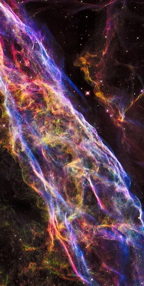 Veil Nebula, colors, galaxy, sky, HD phone wallpaper | Peakpx