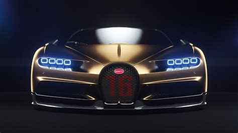 GOLD BHUGGATI CHIRON FRONT 2020 | Bugatti, Bugatti chiron, Car wallpapers