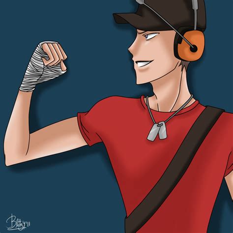 TF2 -The Scout- by UnseenChaser on DeviantArt