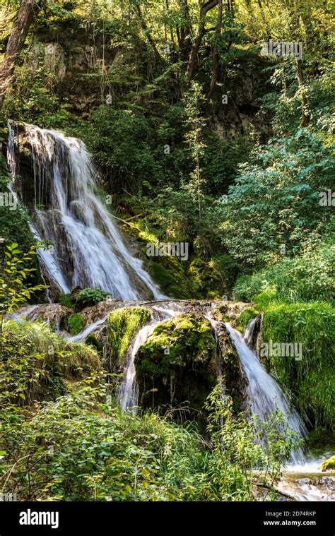 View at Gostilje waterfall at Zlatibor mountain in Serbia Stock Photo ...