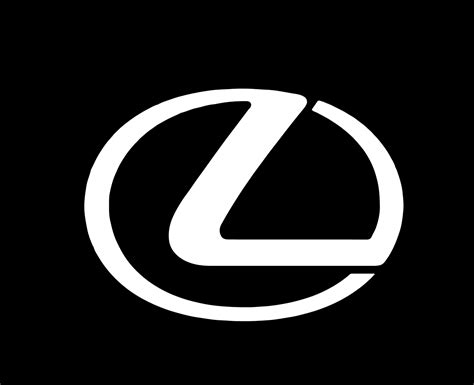 Lexus Brand Logo Car Symbol White Design Japan Automobile Vector ...