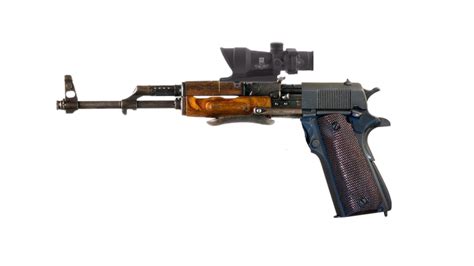 Probably the most cursed gun I've photoshopped by far : r/weapons