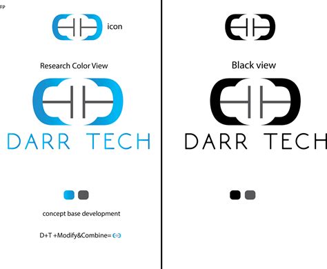 DARR TECH-LOGO IDENTITY on Behance