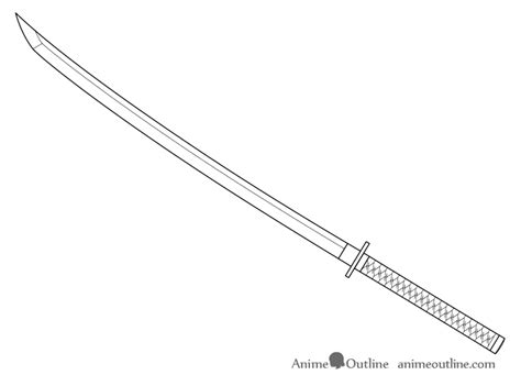 How To Draw Katana