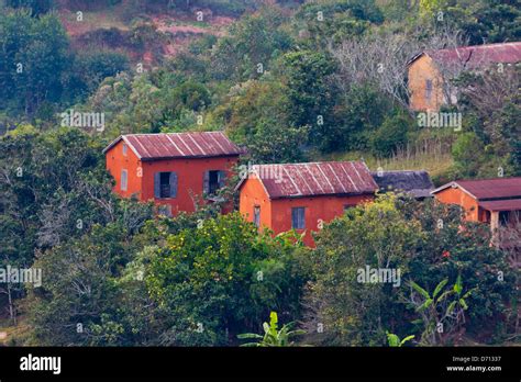 Local village houses, near Antananarivo, Madagascar Stock Photo - Alamy