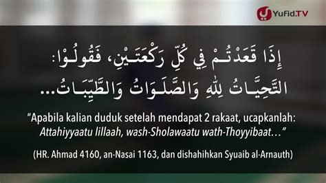 Bacaan Tahiyat Awal dan Doa Tahiyat Awal Sesuai Sunnah LENGKAP | Bacaan ...