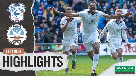 Extended Highlights | Cardiff City v Swansea City | Swansea