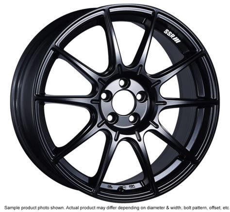 SSR GTX01 Wheel 15x5.0 +45 4/100 Face-STD (Flat Black) - SSR