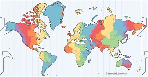 Gmt Time Zone Map - Vikki Jerrilee