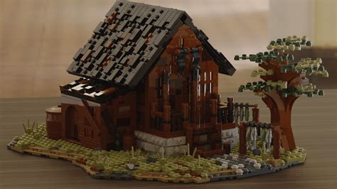 LEGO® MOC Medieval Fisherman`s House | PDF instructions (NO PARTS)