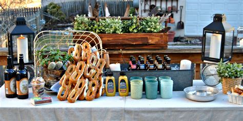 How to DIY a Backyard Beer Garden Party for Oktoberfest - Outdoor Party ...