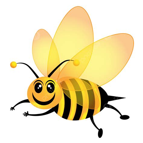 Honey Bee Clipart Honey Bee Illustration Smile Face Emoji Bee Honey Bee ...