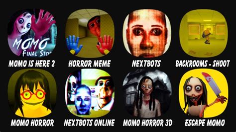 Momo Is Here 2, Horror Meme, Nextbots in backrooms, Backrooms - Shoot ...