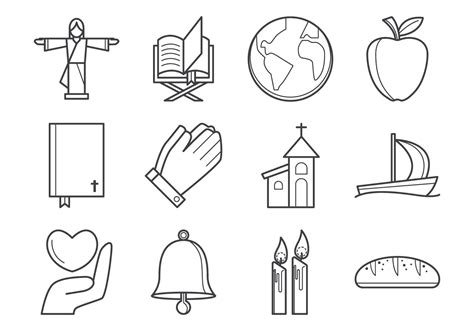 Free Christian Religion Icon Vector - Download Free Vector Art, Stock ...