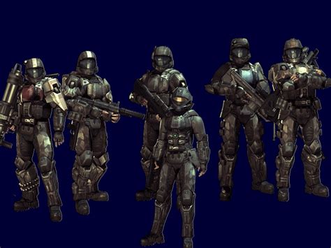 Halo 3: ODST Characters by counterfox on DeviantArt