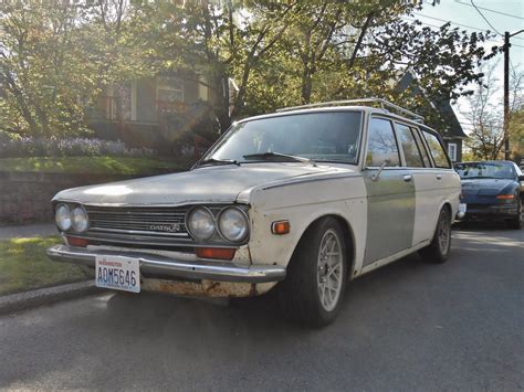 Seattle's Parked Cars: 1970 Datsun 510 Wagon