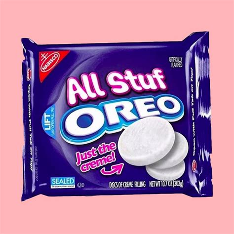 Oreo makes "double stuf" twice as much icing, and "mega stuf" even more ...