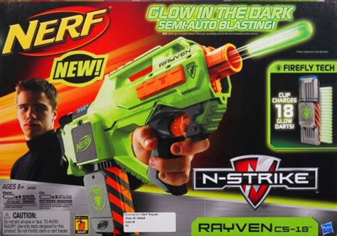 Nerf N-Strike Rayven CS-18 Blaster, 1 Count - Fred Meyer