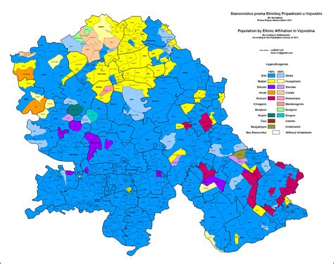 Vojvodina Map : Vojvodina Map - Serbia - Mapcarta - It lies within the ...