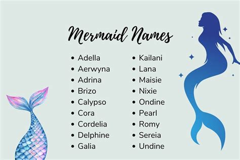 75 Mystical Mermaid Names And Their Meanings