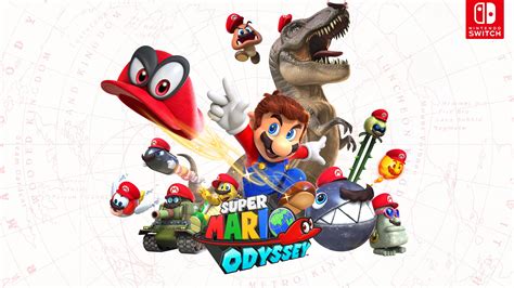 Wallpaper I made for Super Mario Odyssey : NintendoSwitch