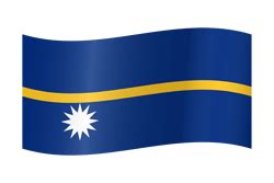 Nauru flag emoji - country flags