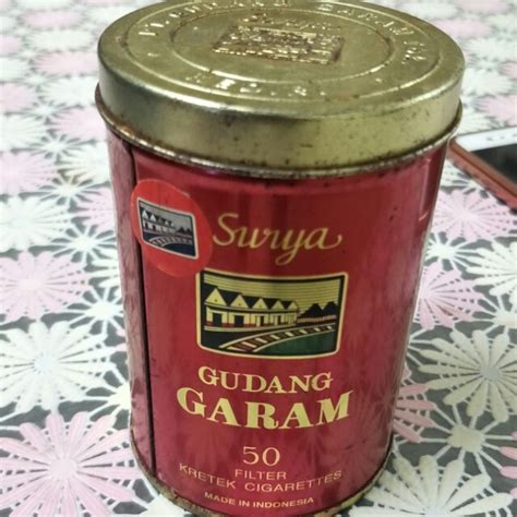 tin rokok surya gudang garam, Hobbies & Toys, Collectibles ...