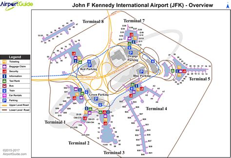 Jfk Airport Terminal Map - Map Of The World