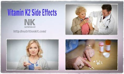 Some Common Vitamin K2 Side Effects On Health