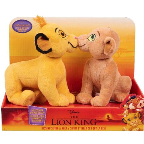 Buy Disney The Lion King Kissing Plush - Simba & Nala Online at ...