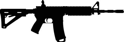 Gun clipart ar15, Gun ar15 Transparent FREE for download on ...