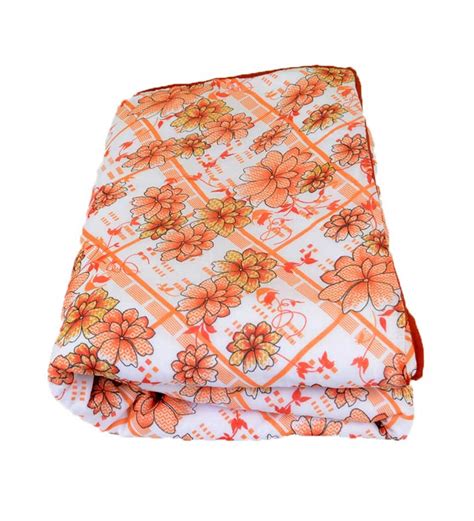 Bombay Dyeing Blooms Orange Dohar by Bombay Dyeing Online - Blankets ...