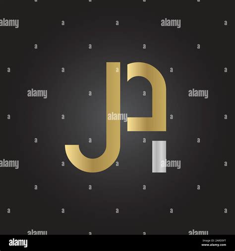 letter JA Logo Design Vector Template. Initial Linked Letter Design JA ...