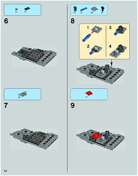 View LEGO® instruction 75054 AT-AT - LEGO instructions and catalogs library