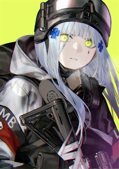 MIK-BLA on Twitter: "hk416 #GirlsFrontline"