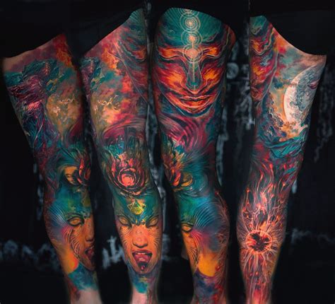 psychedelic tattoo | Tattoo designs, Arm sleeve tattoos, Geek tattoo