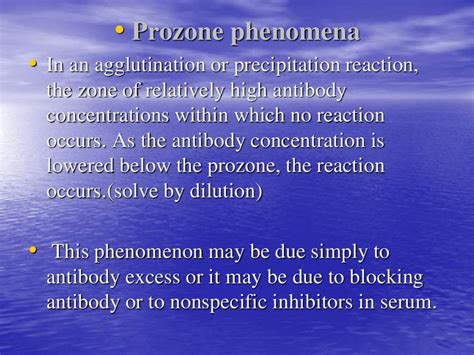 Prozone phenomenon