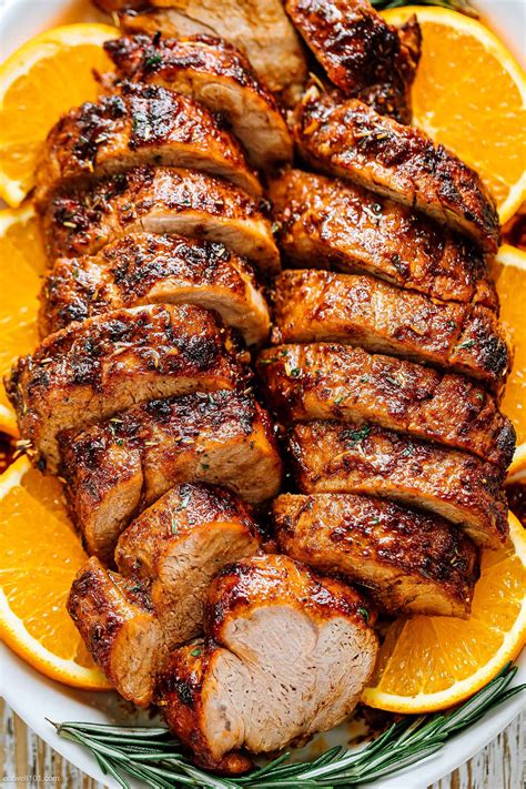 Juicy and Tender Pork Tenderloin Roast | Grilled pork tenderloin ...