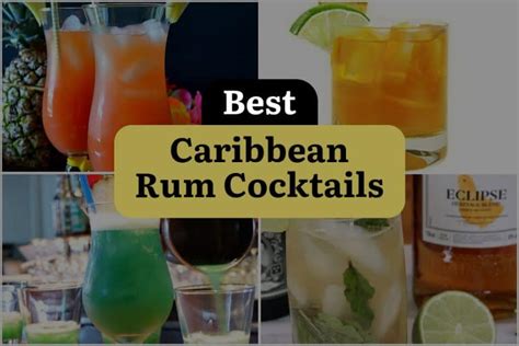 20 Caribbean Rum Cocktails to Transport You to Paradise! | DineWithDrinks