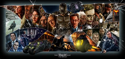 The Dark Knight Trilogy (Remastered) | Behance